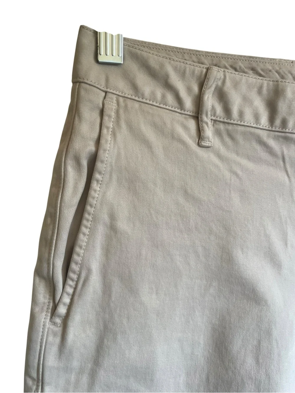 Faherty Reserve Chino Men's Light Khaki Flat‎ Front Shorts 9” Inseam